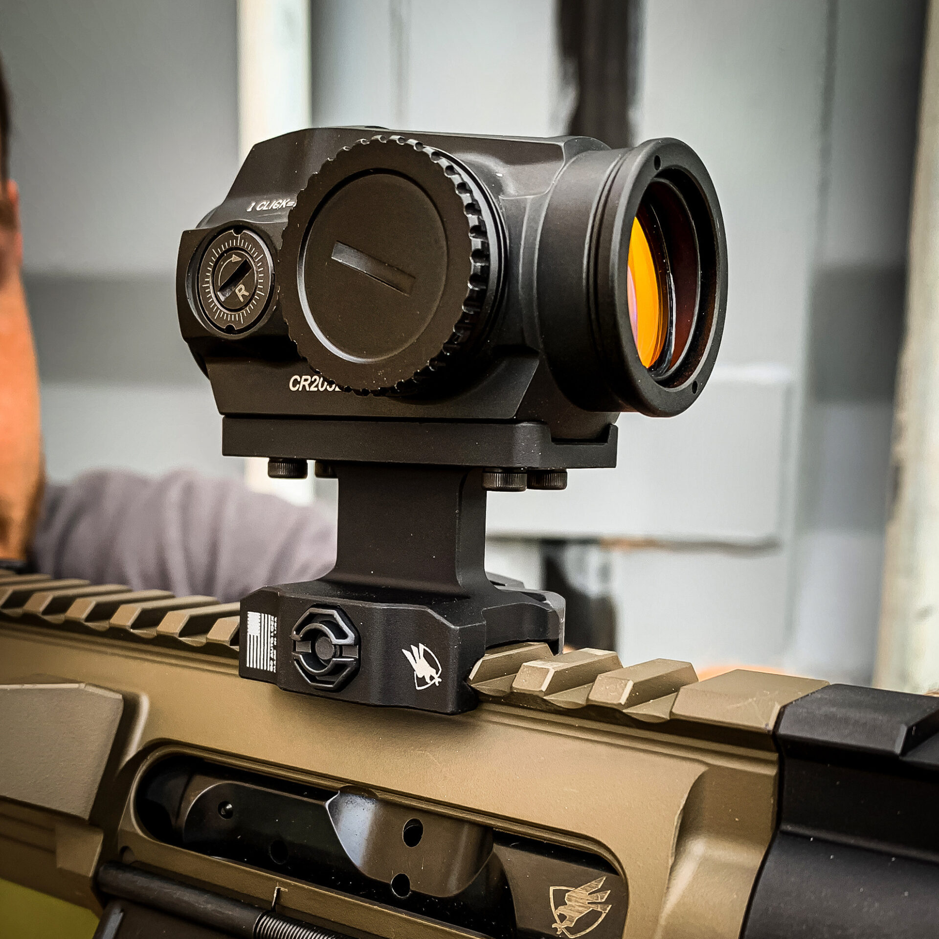 ᐉ American Defence Aimpoint Micro Lightweight QD Mount - Co